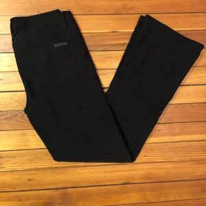 Calvin Klein Jeans Black Bootcut Pants Size 12